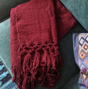 Handmade Wool Blanket Scarf